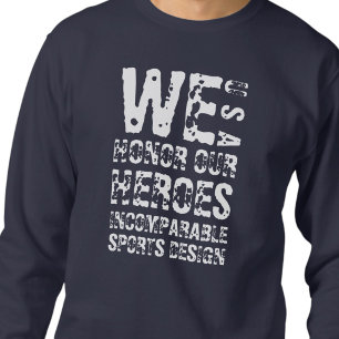 ISD Men's We Honour Our Heroes Crewneck Sweatshirt