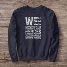 ISD Men's We Honour Our Heroes Crewneck