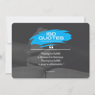 ISD Quote Greeting Card