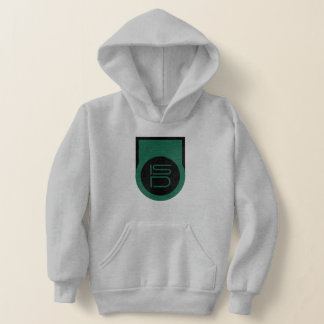 ISD Roster Kids Black Green Logo Hoodie