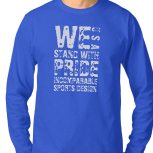 ISD We Stand With Pride USA Long Sleeve T-Shirt