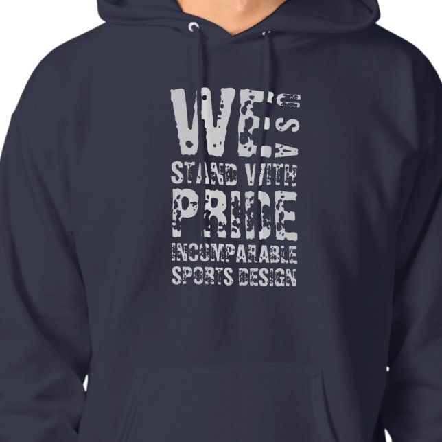 ISD We Stand With Pride USA Pullover Hoodie (Creator Uploaded)