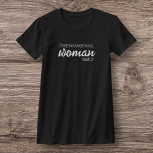 ISD Women's Phenomenal Woman Slim Fit T-Shirt 