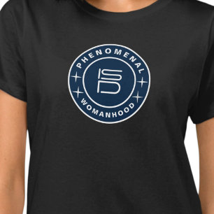 ISD Women's Phenomenal Womanhood Basic T-Shirt
