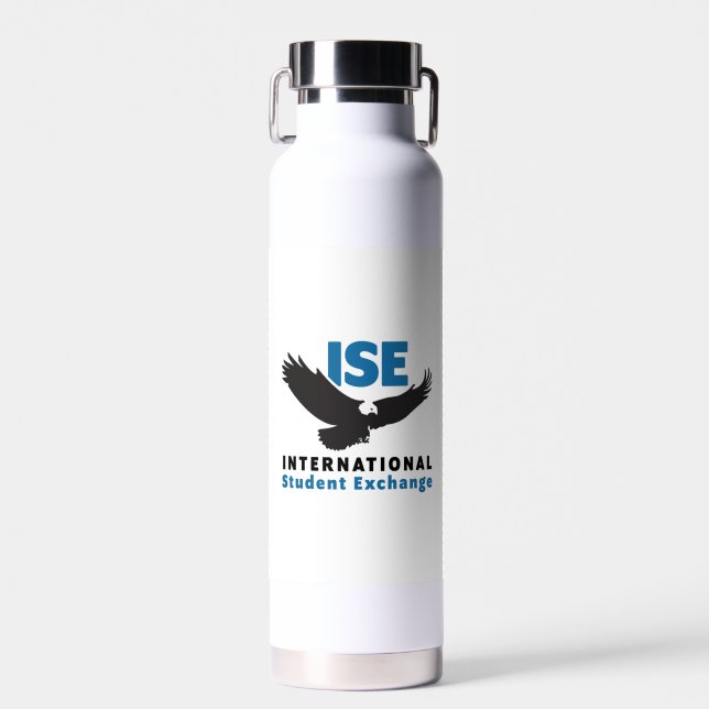 ISE Insulated Water Bottle 22 Oz. (Front)