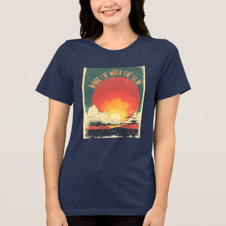 ise & Shine Tee – Embrace the Day with Sunrise Art