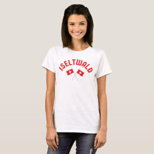 ISELTWALD Switzerland Flags T-Shirt