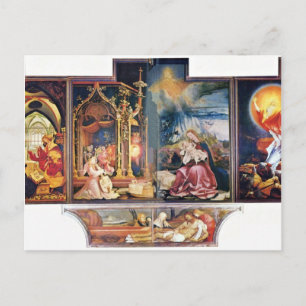 Isenheim Former Altar Altar In The Antonine Isenhe Postcard