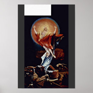 Isenheim Former Altar Altar In The Antonine Isenhe Poster