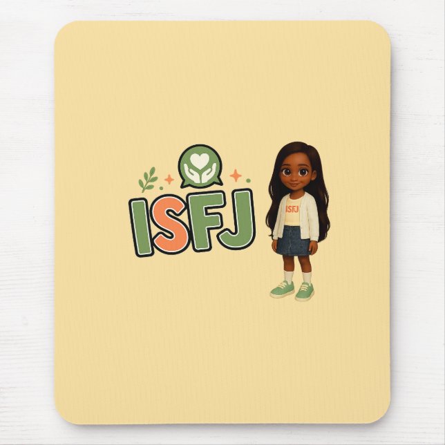 ISFJ — The Guardian of Harmony Mouse Pad (Front)