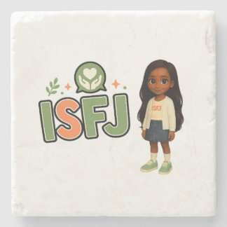 ISFJ — The Guardian of Harmony Stone Coaster