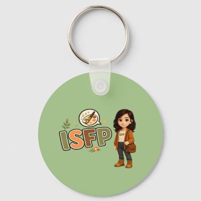 ISFP — The Free Artist Key Ring (Front)