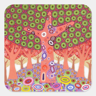 Ishihara Hill 2012 Square Sticker