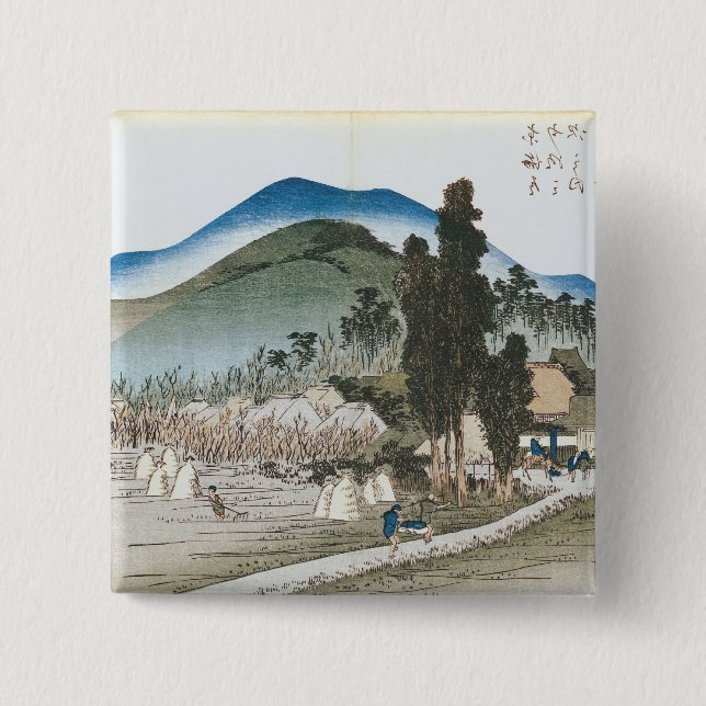 Ishiyakushi 15 Cm Square Badge (Front)