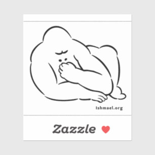 Ishmael Sticker by Daniel Quinn