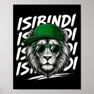 Isibindi House Of Courage Lion School Spirit Poster