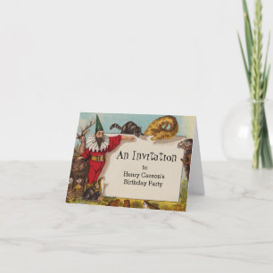 Isidore the Elf & and his Animals Note Card