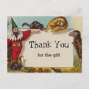 Isidore the Elf & his Animals Postcard
