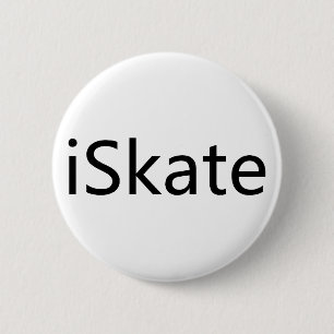 iSkate 6 Cm Round Badge
