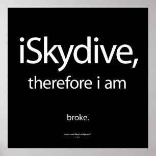 iSkydive, therefore... Poster
