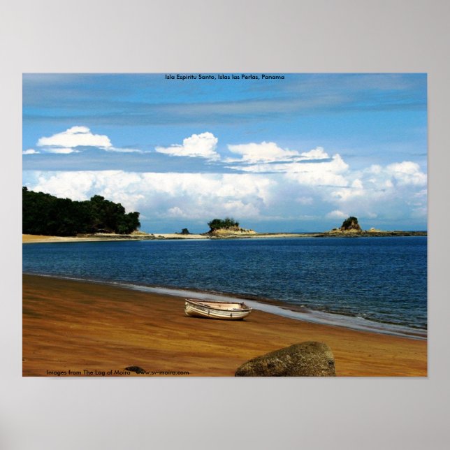Isla Espiritu Santo, Islas las Perlas, Panama Poster (Front)