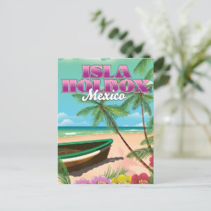 Isla Holbox Mexico Postcard
