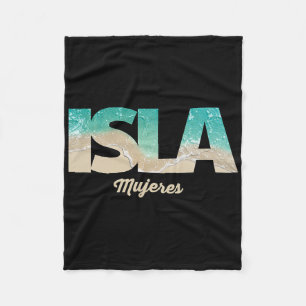 Isla Mujeres Mexico  Fleece Blanket