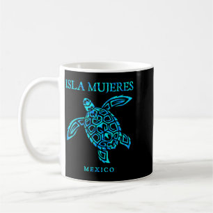 Isla Mujeres Mexico Sea Turtle Colourful Boys Girl Coffee Mug