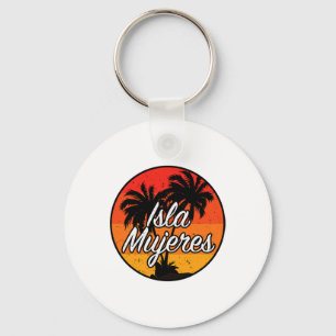 Isla Mujeres Vacation Travel Souvenir Gift  Key Ring