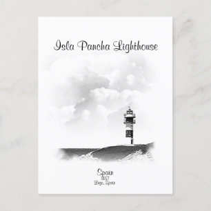ISLA PANCHA LIGHTHOUSE, SPAIN POSTCARD