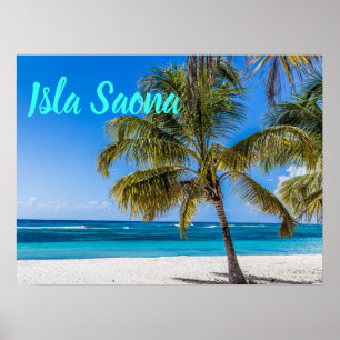 Isla Saona Beach Domenican Republic gift Poster