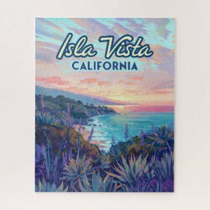 Isla Vista California Santa Barbara Goleta College Jigsaw Puzzle