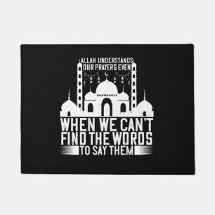 Islam - Allah Understands Our Prayers Doormat