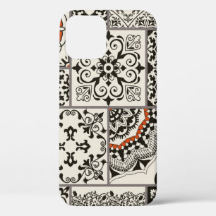Islam Arabic Majolica Tiles Patchwork iPhone 12 Case