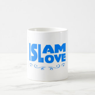 Islam is a religion of love coffee mug