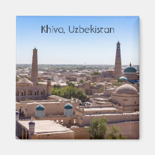 Islam Khodja Mosque and Citadel Kunya-ark - Khiva Magnet