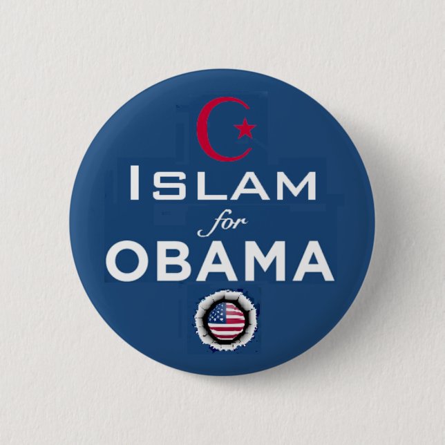 ISLAM Obama Button (Front)