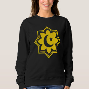 Islam Symbol Cool Islamic Muslim Sign 2 Sweatshirt