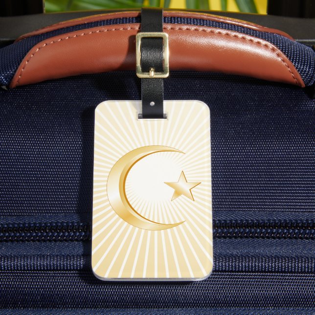 Islam Symbol Luggage Tag (Front Insitu 2)