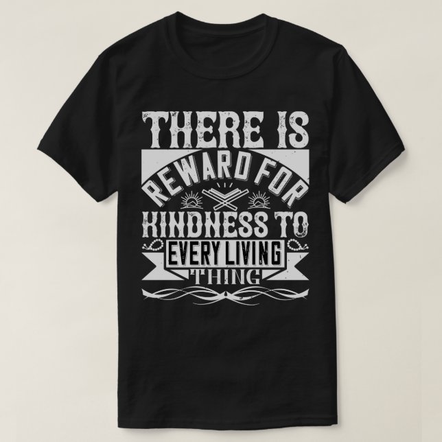 Islam There Is A Reward For Kindness T-Shirt (Design Front)