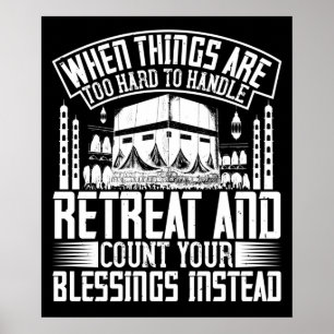 Islam - When Things Are Too Hard Too Handle Poster