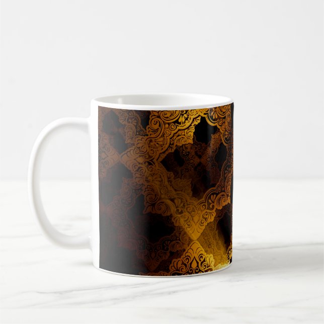 Islamic 3D: Ramadan Festival Background. Coffee Mug (Left)