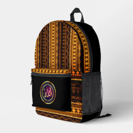 Islamic Allah Inspirational Printed Backpack