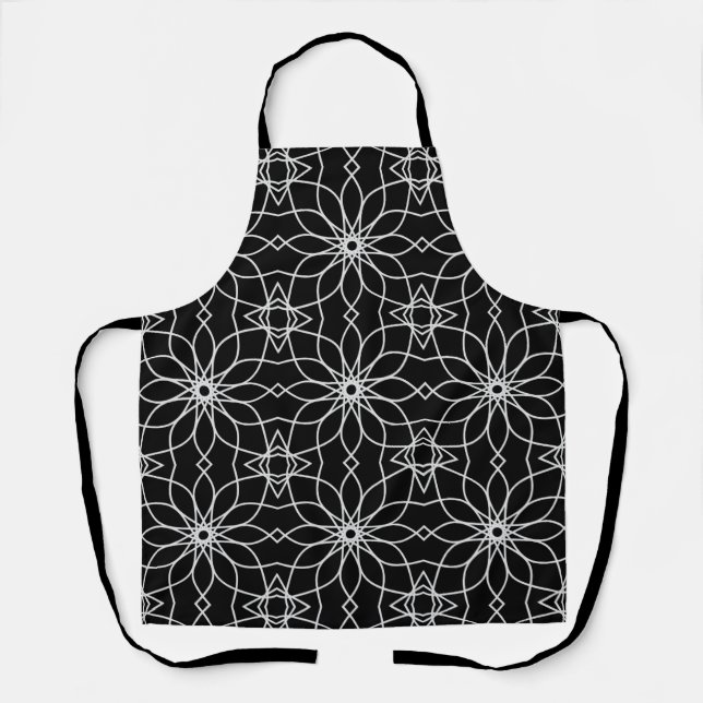 Islamic Art Geometric Pattern Design Abstract      Apron (Front)