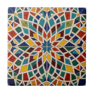 Islamic Art Moroccan Mosaic Colourful Home Decor Ceramic Tile