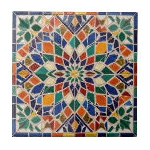 Islamic Art Moroccan Mosaic Colourful Home Decor Ceramic Tile
