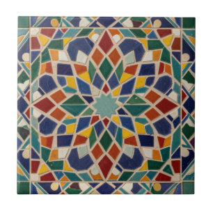 Islamic Art Moroccan Mosaic Colourful Home Decor Ceramic Tile