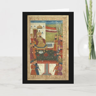 Islamic Art--Very Old Images of Islam Card