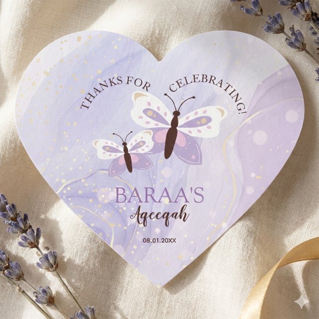 Islamic Baby Girl Aqeeqah Personalized Sticker (Creator Uploaded)