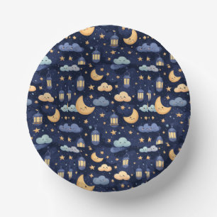 Islamic Baby Shower Paper Bowls Aqiqah Plate